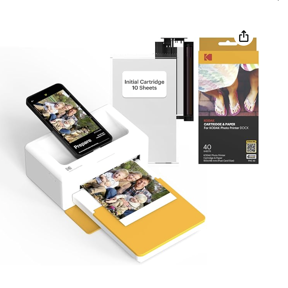 Kodak Dock Plus Instant Photo Printer