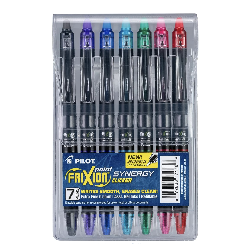 Frixion Clicker Erasable Gel Ink Pen